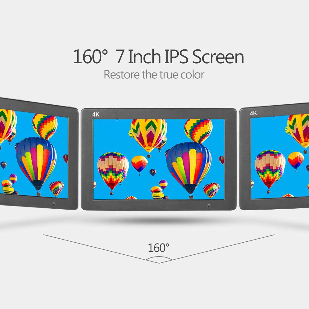Amazon.co.jp: Feelworld T7 軽量 7 インチ IPS スクリーン 4K フル HD